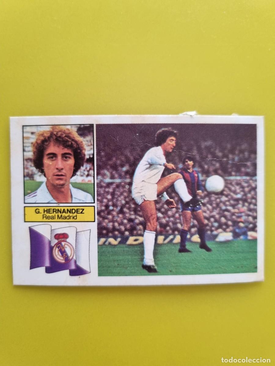 Cromos de f&uacute;tbol: CROMO F&Uacute;TBOL LIGA ESTE 82 83 1982 1983 GARCIA HERNANDEZ REAL MADRID AR926