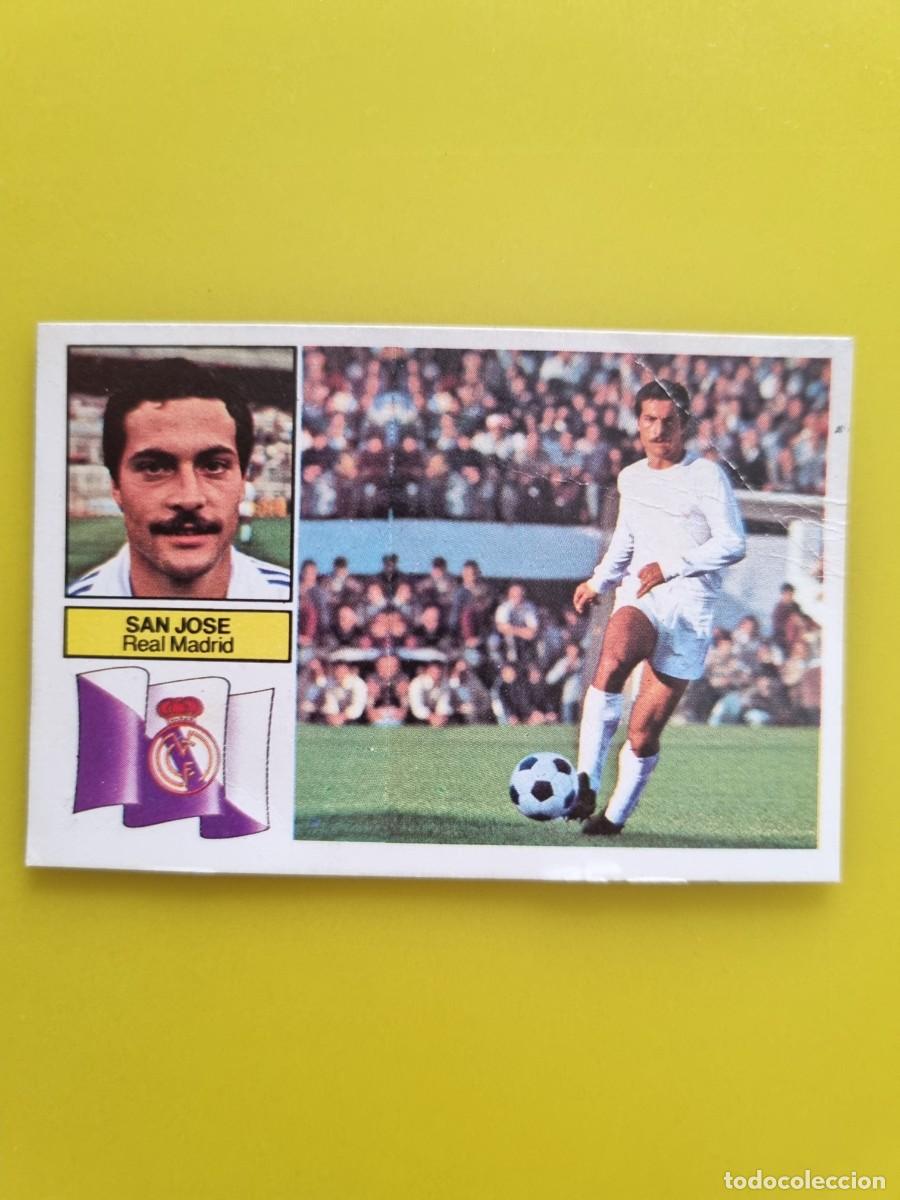 Cromos de f&uacute;tbol: CROMO F&Uacute;TBOL LIGA ESTE 82 83 1982 1983 SAN JOS&Eacute; REAL MADRID AR926