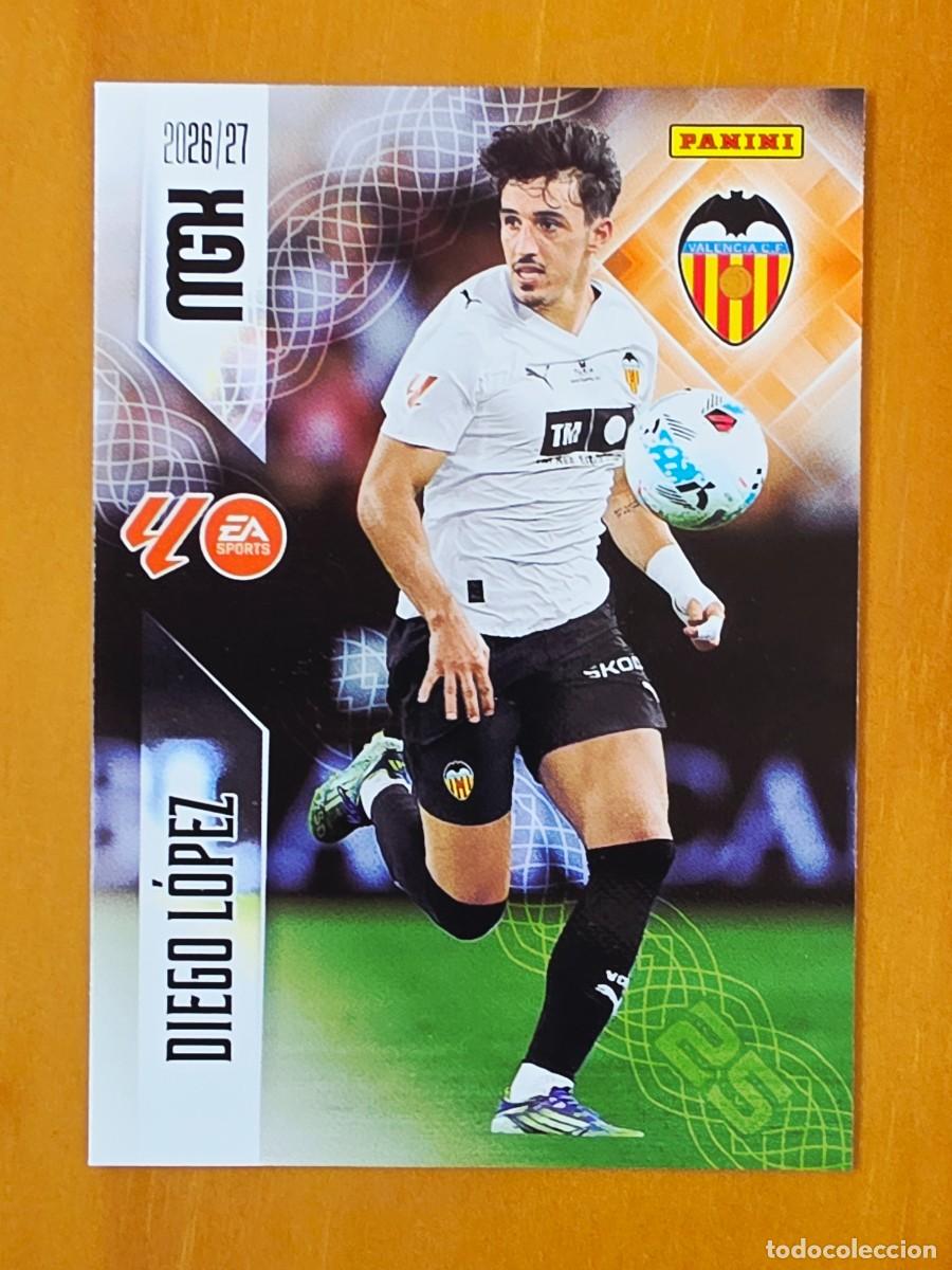 Cromos de f&uacute;tbol: 359 Diego L&oacute;pez, Valencia CF, Panini Megacracks MGK 2026 2027 26 27