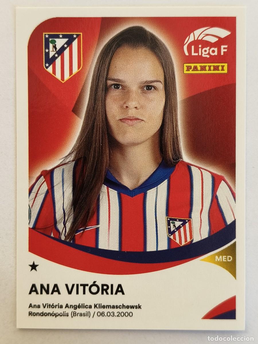 Cromos de f&uacute;tbol: #35 ANA VITORIA (ATLETICO DE MADRID) LIGA F 2024/2025 PANINI
