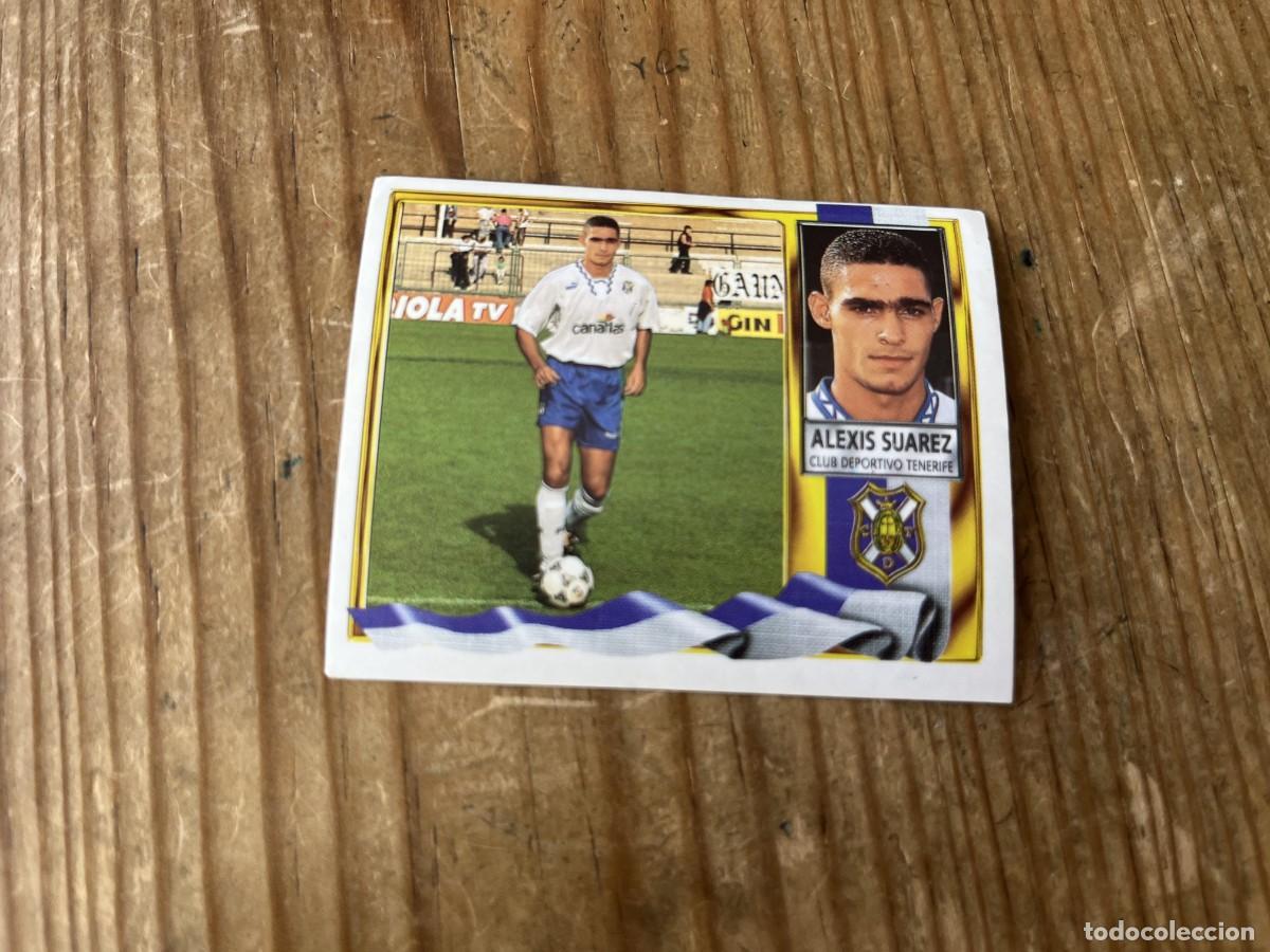 Cromos de f&uacute;tbol: CROMO SIN PEGAR NUNCA PEGADO ALBUM LIG&Ccedil;A ESTE 95 96 1995 1996 COLOCA ALEXIS SUAREZ TENERIFE
