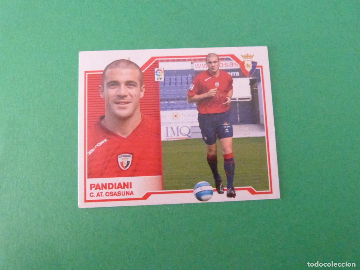 Cromos de f&uacute;tbol: CROMO DE FUTBOL PANDIANI AT. OSASUNA SIN PEGAR LIGA ESTE 2007-2008/07-08
