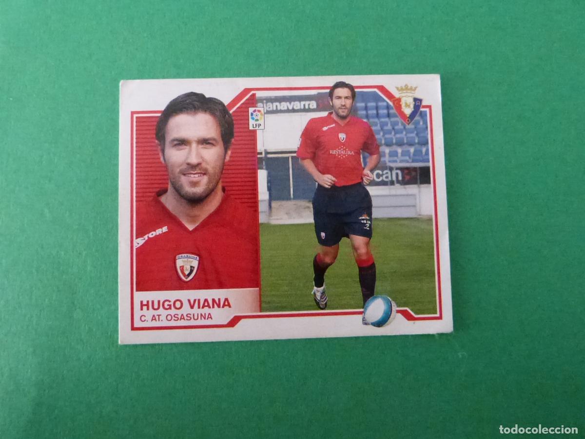 Cromos de f&uacute;tbol: CROMO DE FUTBOL HUGO VIANA AT. OSASUNA SIN PEGAR LIGA ESTE 2007-2008/07-08