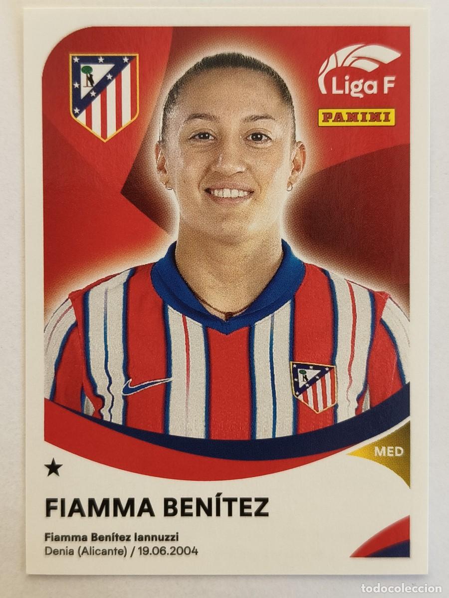 Cromos de f&uacute;tbol: #36 FIAMMA BENITEZ (ATLETICO DE MADRID) LIGA F 2024/2025 PANINI