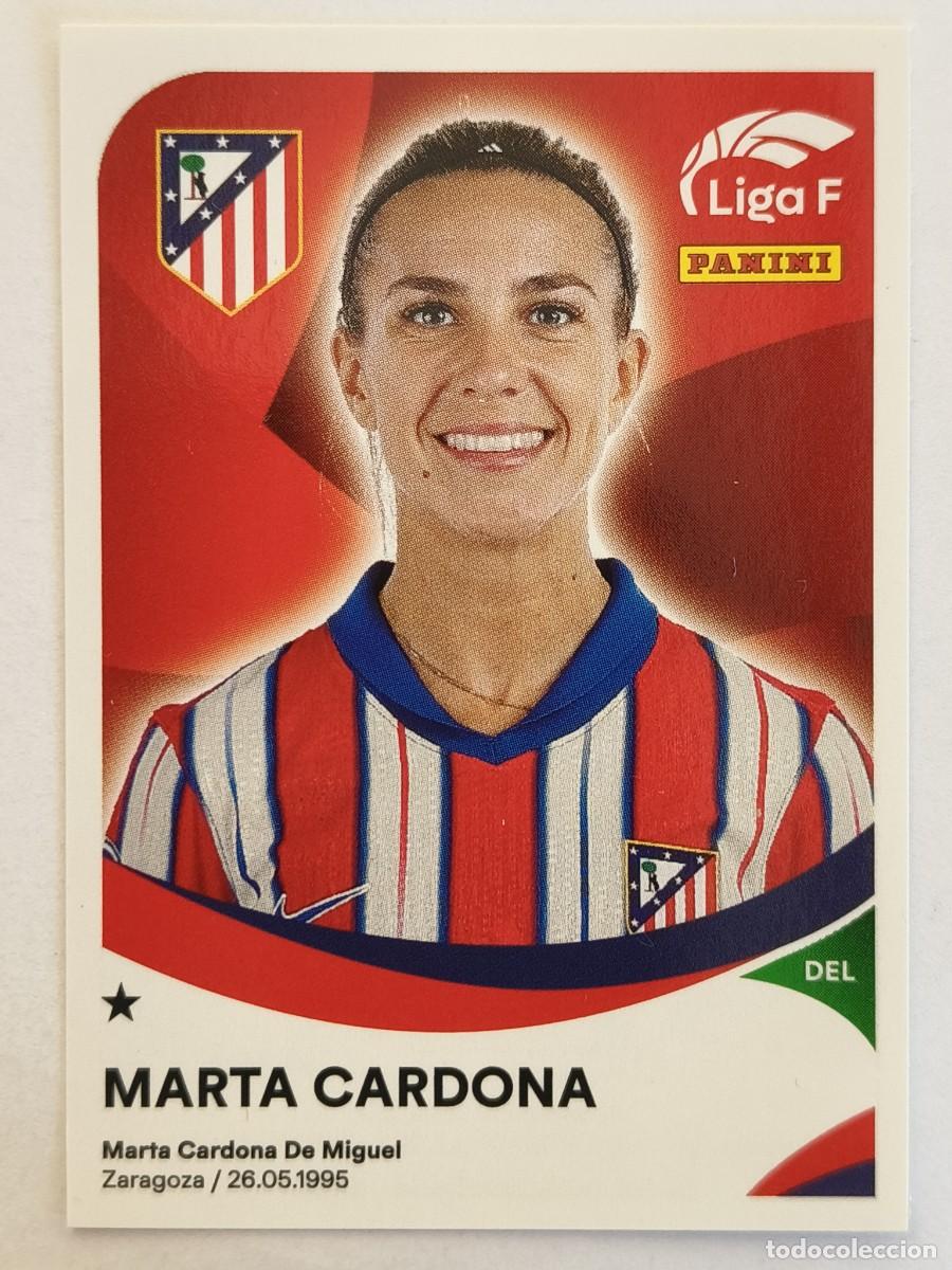 Cromos de f&uacute;tbol: #37 MARTA CARDONA (ATLETICO DE MADRID) LIGA F 2024/2025 PANINI