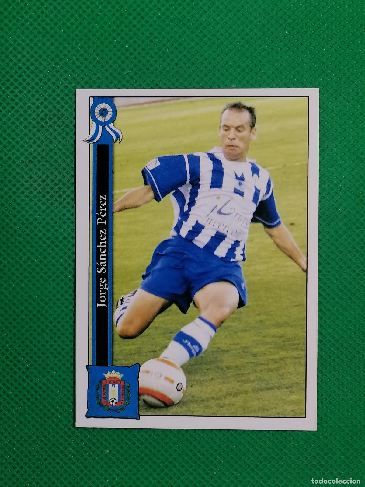 Cromos de f&uacute;tbol: 1056 JORGE SANCHEZ DEPORTIVA ⚽ MUNDICROMO LAS FICHAS DE LA LIGA 05 06 2005 2006 ⚽