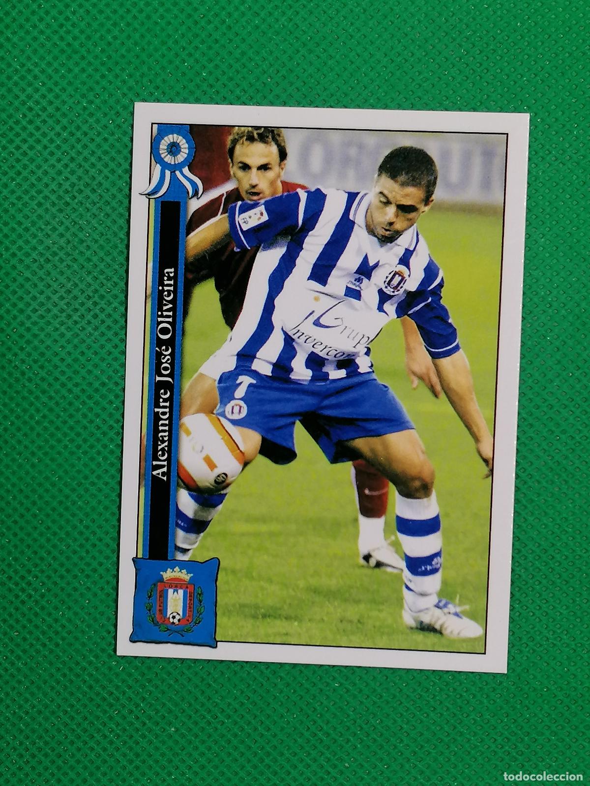 Cromos de f&uacute;tbol: 1059 ALEXANDRE LORCA DEPORTIVA ⚽ MUNDICROMO LAS FICHAS DE LA LIGA 05 06 2005 2006 ⚽