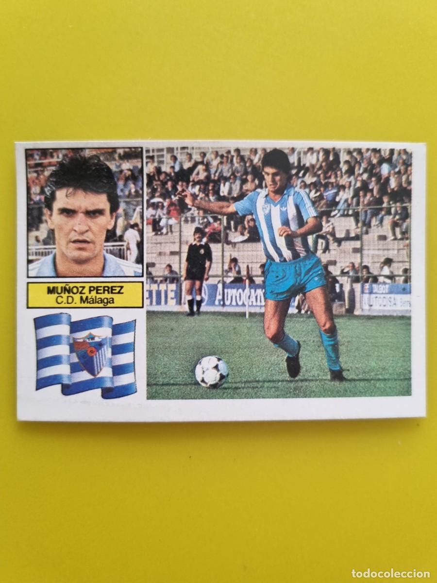 Cromos de f&uacute;tbol: CROMO F&Uacute;TBOL LIGA ESTE 82 83 1982 1983 MU&Ntilde;OZ PEREZ CD M&Aacute;LAGA AR926