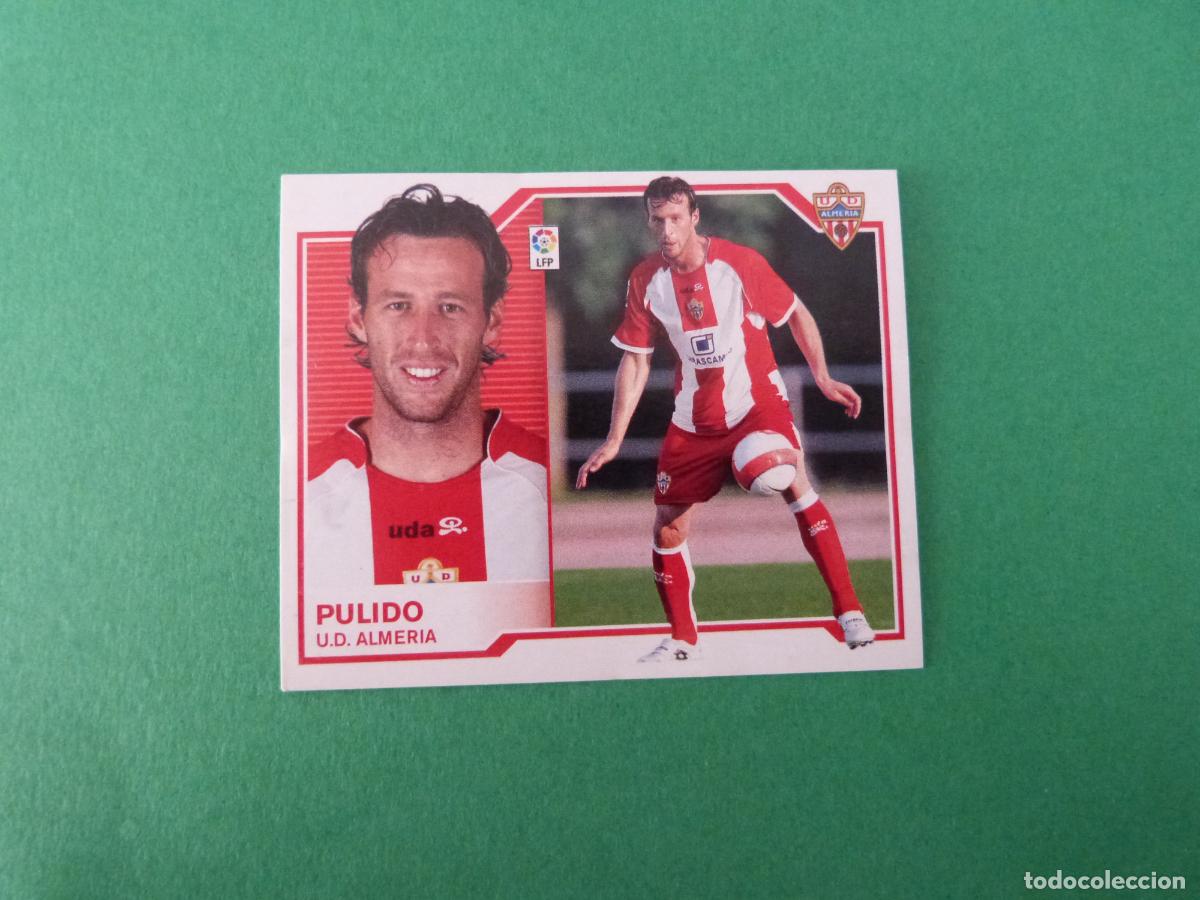 Cromos de f&uacute;tbol: CROMO DE FUTBOL PULIDO U.D. ALMERIA SIN PEGAR LIGA ESTE 2007-2008/07-08