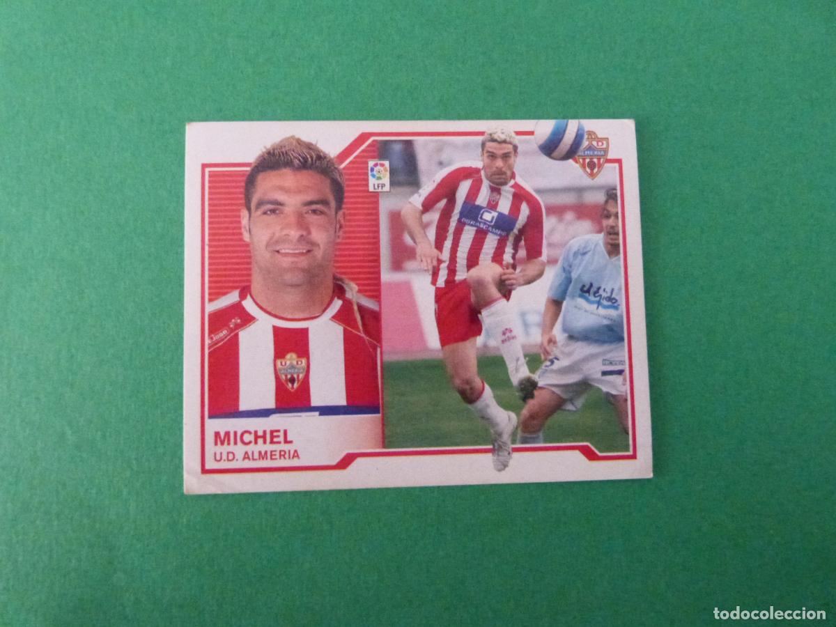 Cromos de f&uacute;tbol: CROMO DE FUTBOL MICHEL U.D. ALMERIA SIN PEGAR LIGA ESTE 2007-2008/07-08