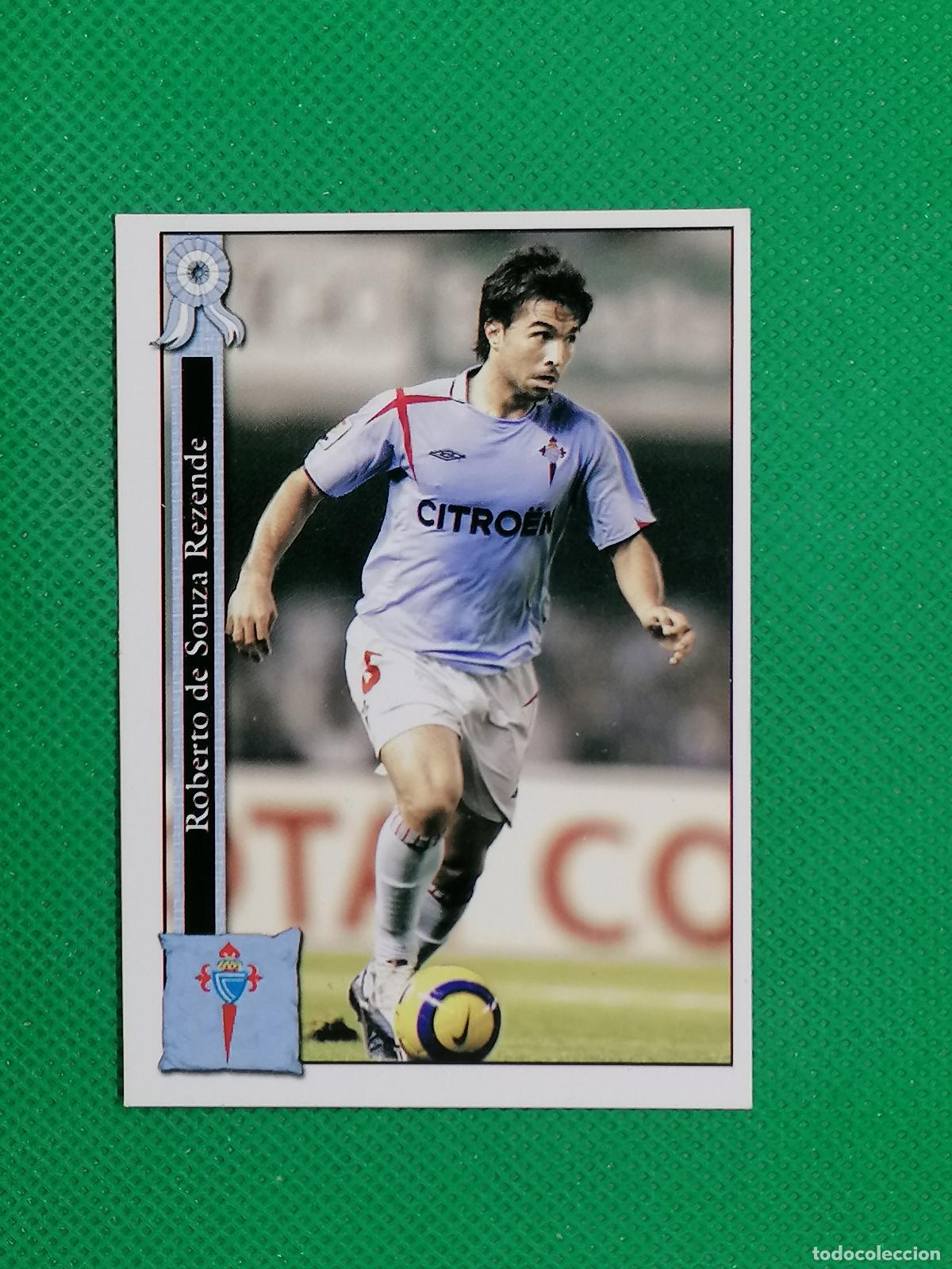 Cromos de f&uacute;tbol: 1069 ROBERTO CELTA ⚽ MUNDICROMO LAS FICHAS DE LA LIGA 05 06 2005 2006 ⚽