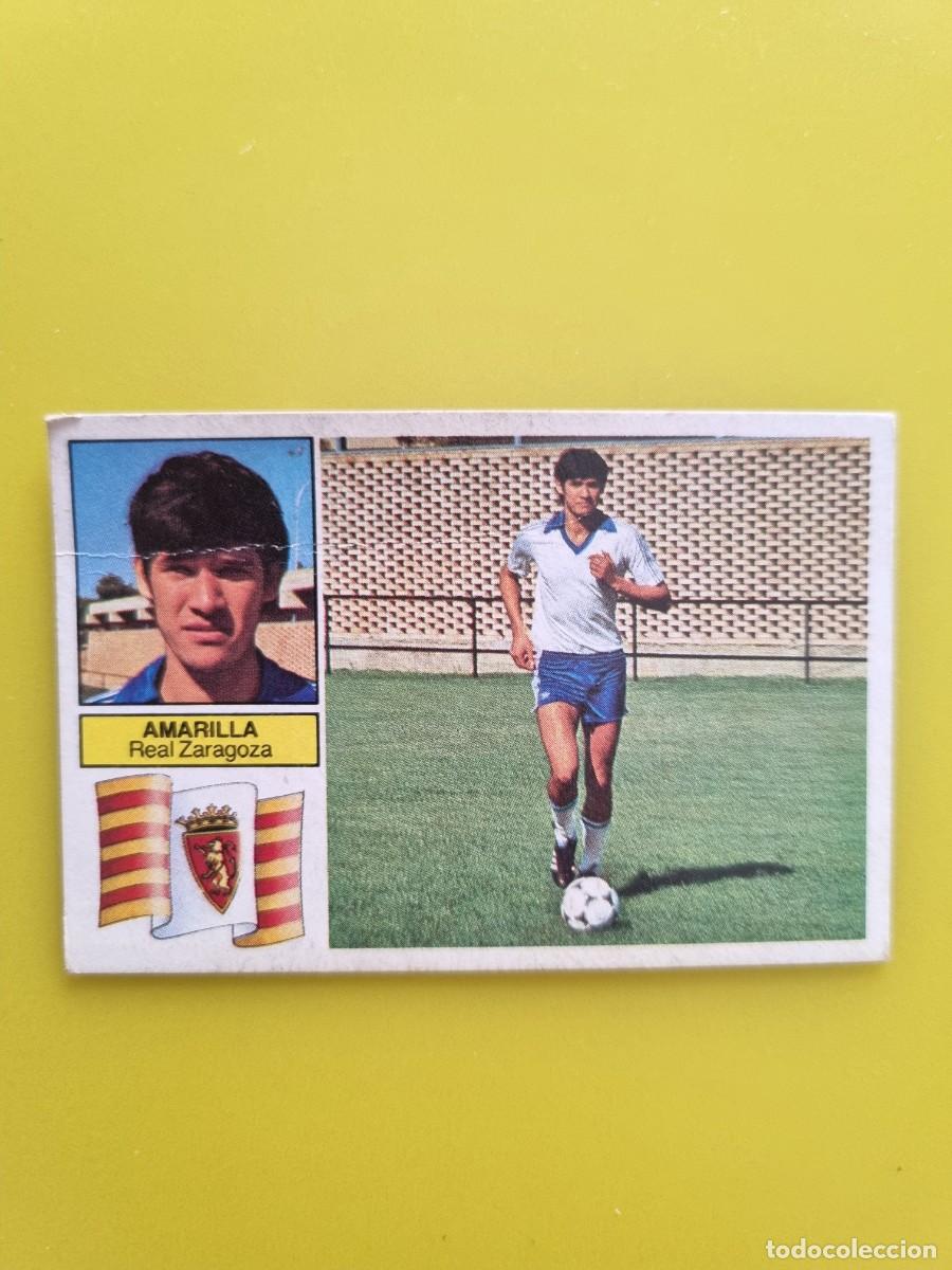 Cromos de f&uacute;tbol: CROMO DE F&Uacute;TBOL LIGA ESTE 82 83 1982 1983 AMARILLA REAL ZARAGOZA AR926