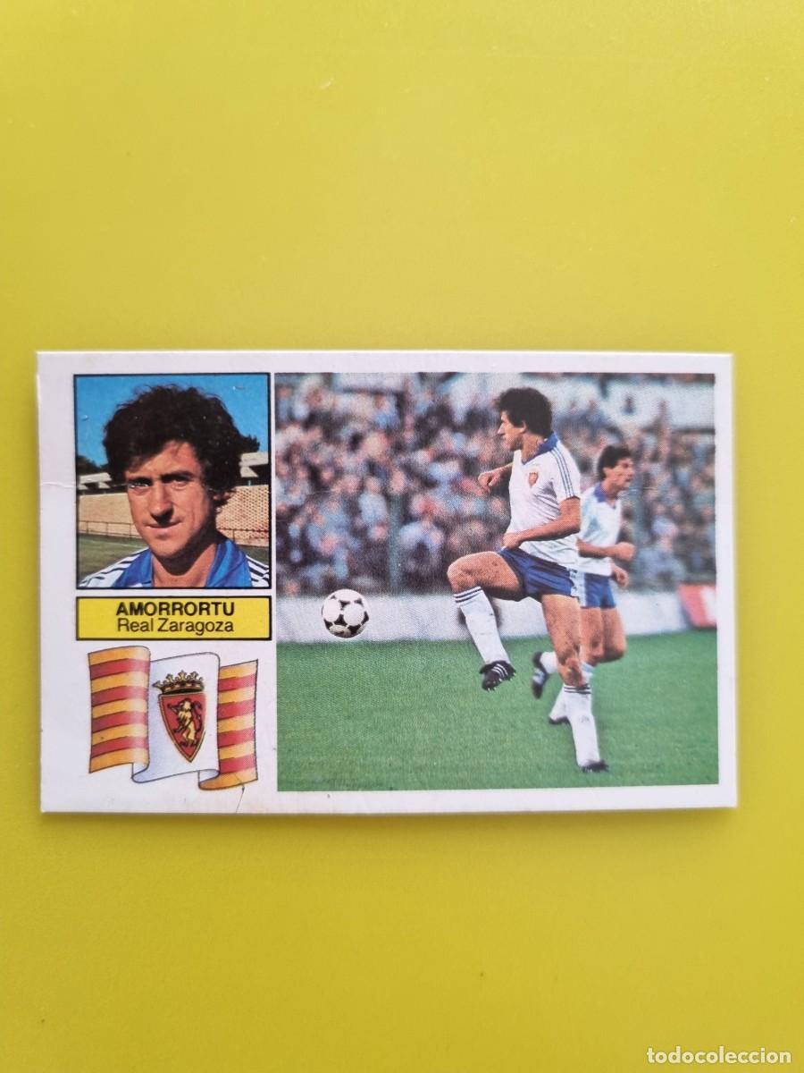 Cromos de f&uacute;tbol: CROMO DE F&Uacute;TBOL LIGA ESTE 82 83 1982 1983 AMORRORTU REAL ZARAGOZA AR926