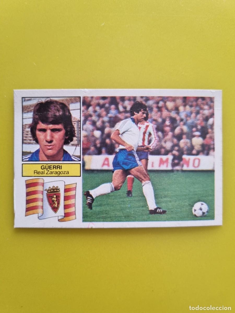 Cromos de f&uacute;tbol: CROMO DE F&Uacute;TBOL LIGA ESTE 82 83 1982 1983 G&Uuml;ERRI REAL ZARAGOZA AR926