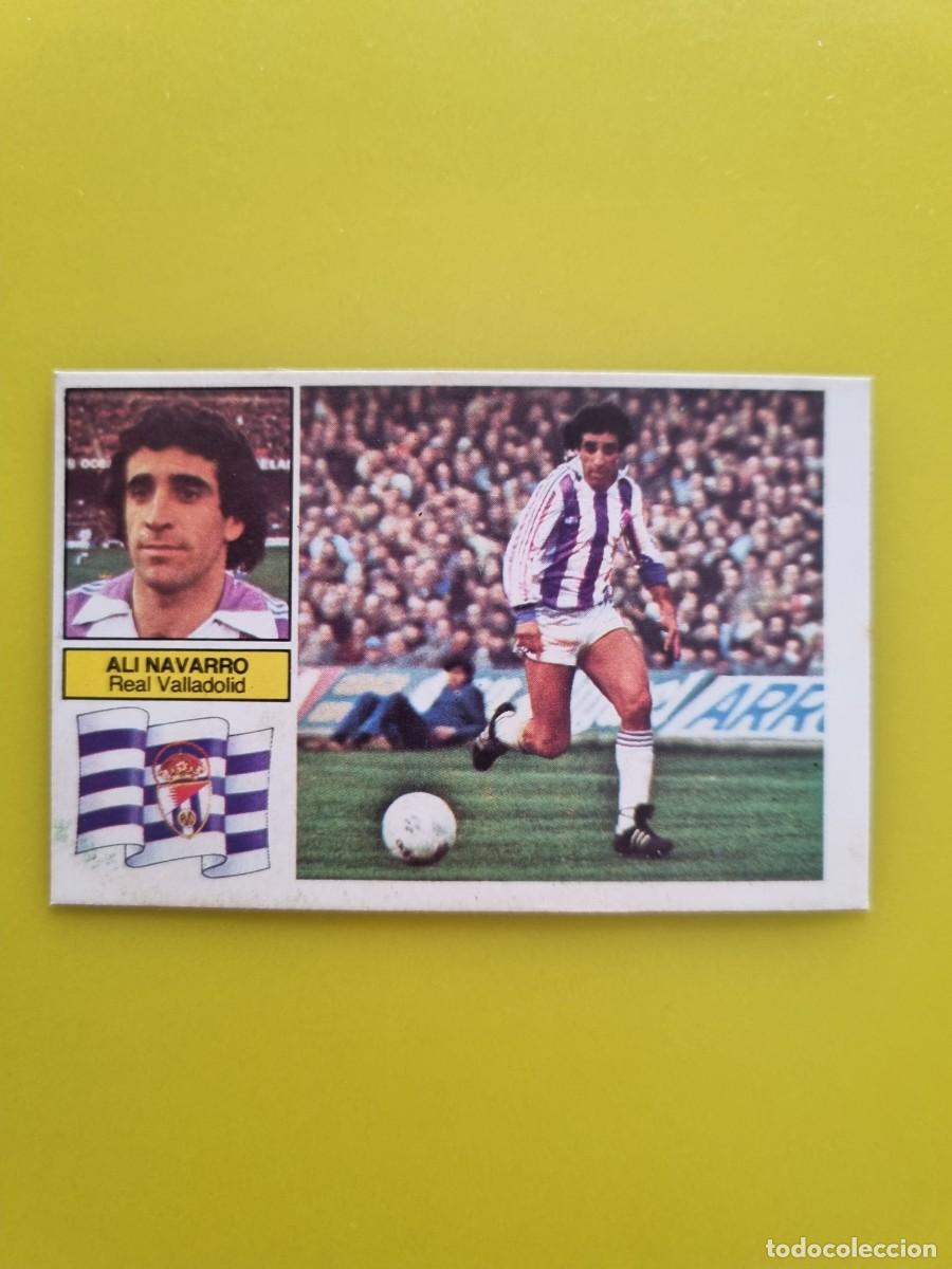 Cromos de f&uacute;tbol: CROMO DE F&Uacute;TBOL LIGA ESTE 82 83 1982 1983 ALI NAVARRO VALLADOLID AR926