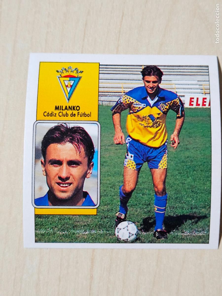 Cromos de Futebol: ESTE 92 93 MILANKO - CADIZ - CROMO RECUPERADO