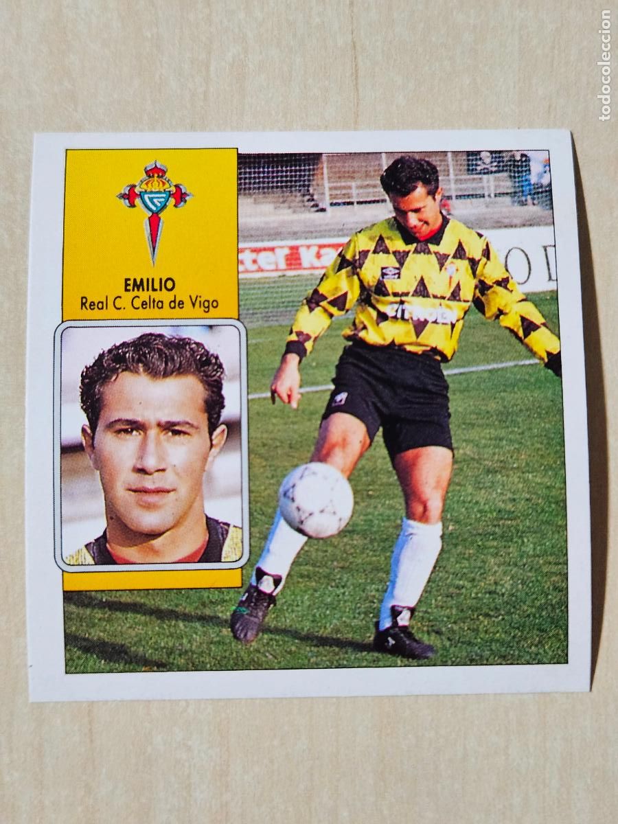 Cromos de Futebol: ESTE 92 93 EMILIO - REAL CELTA - CROMO RECUPERADO