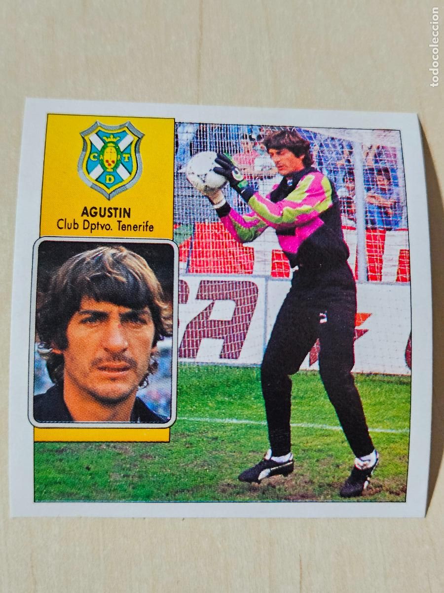 Cromos de f&uacute;tbol: ESTE 92 93 AGUSTIN - TENERIFE - CROMO RECUPERADO
