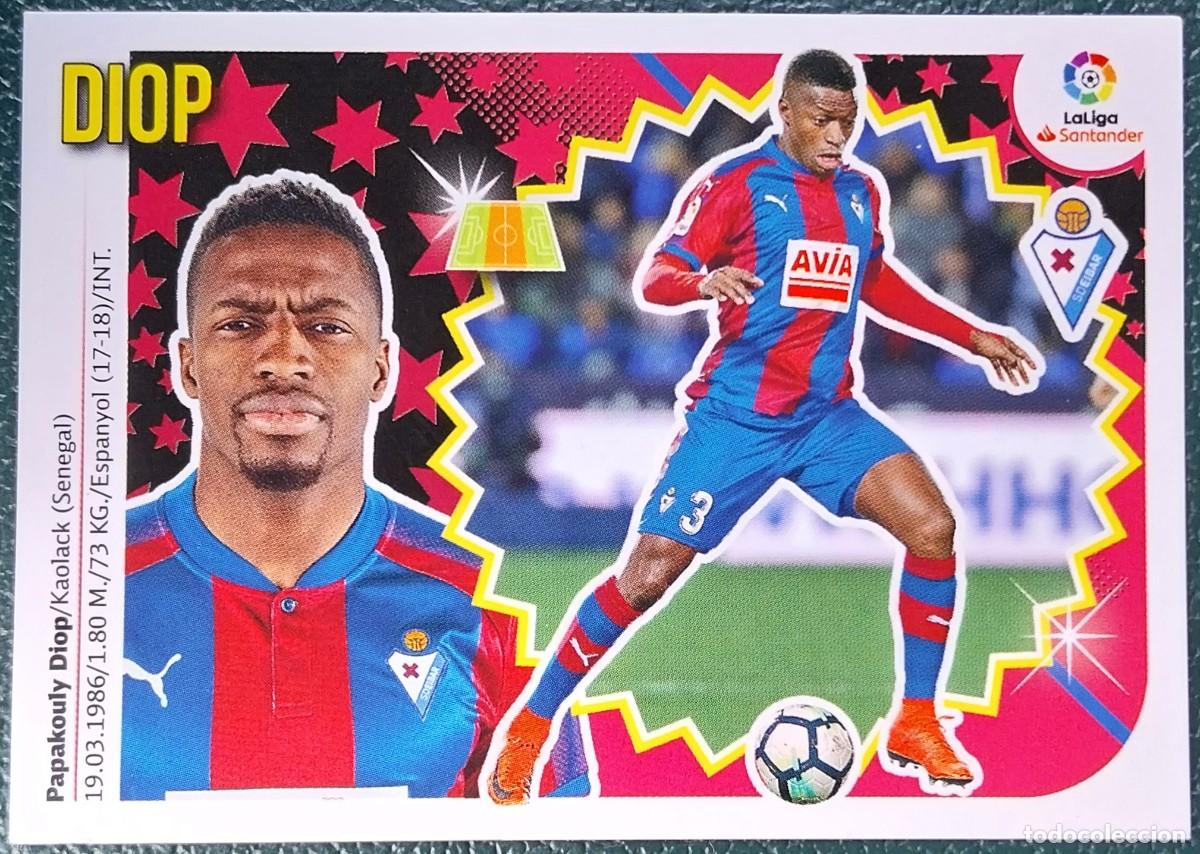 Cromos de f&uacute;tbol: 9 DIOP SD EIBAR CROMOS ALBUM EDICIONES ESTE 2018 2019 18 19