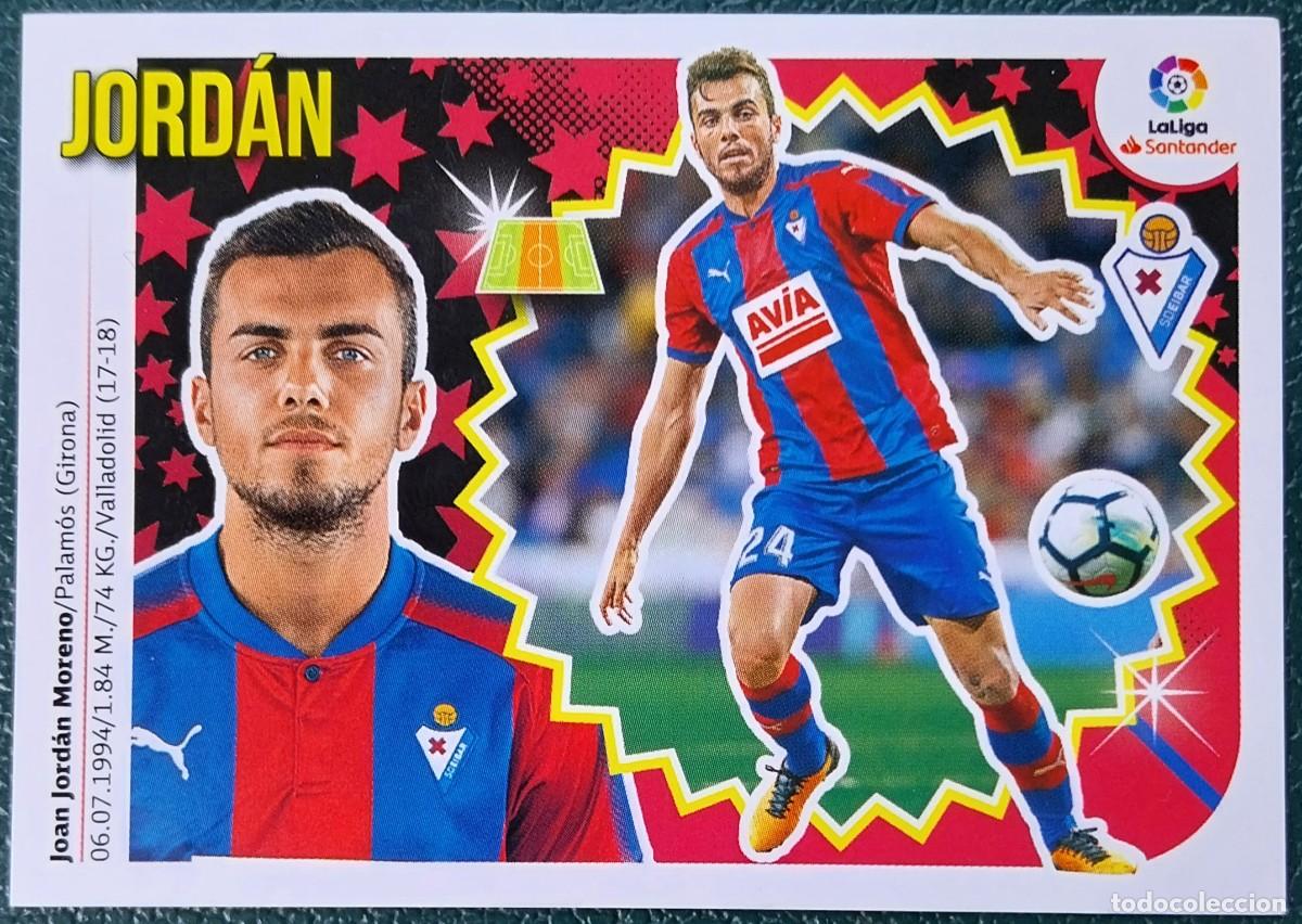 Cromos de f&uacute;tbol: 10 JORDAN SD EIBAR CROMOS ALBUM EDICIONES ESTE 2018 2019 18 19