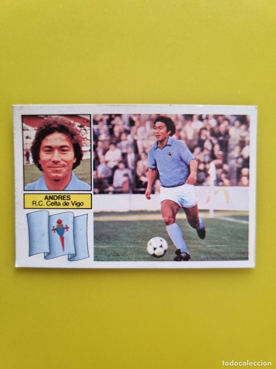 Cromos de f&uacute;tbol: CROMO DE F&Uacute;TBOL LIGA ESTE 82 83 1982 1983 ANDRES CELTA DE VIGO AR926
