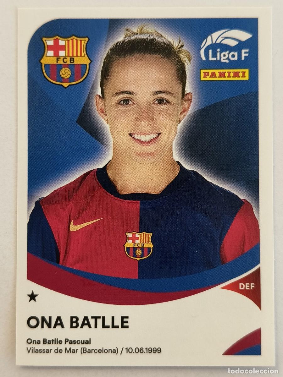 Cromos de f&uacute;tbol: #46 ONA BATLLE (F.C. BARCELONA) LIGA F 2024/2025 PANINI
