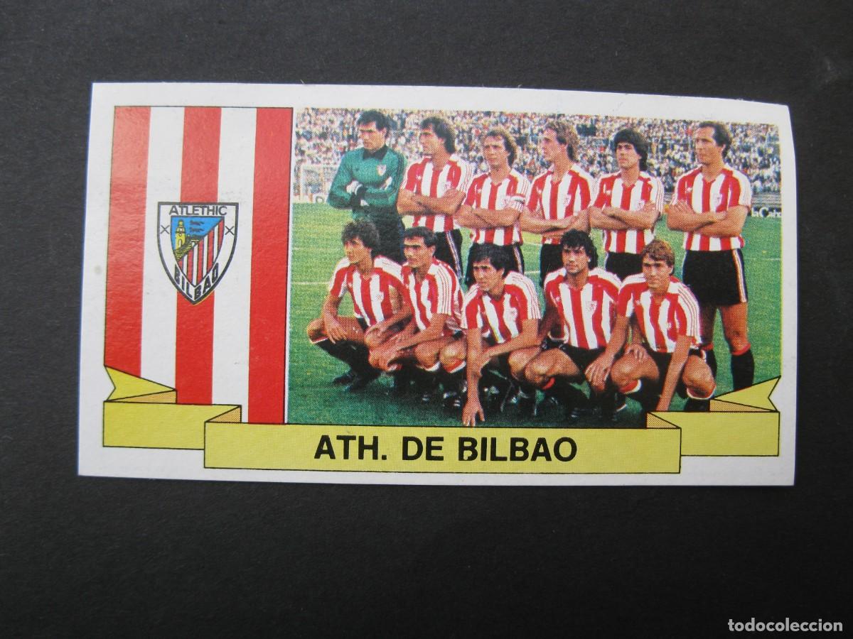 Cromos de f&uacute;tbol: ALINEACI&Oacute;N DEL ATHLETIC CLUB - CAMPEONATO DE LIGA 85/86 - EDICIONES ESTE.