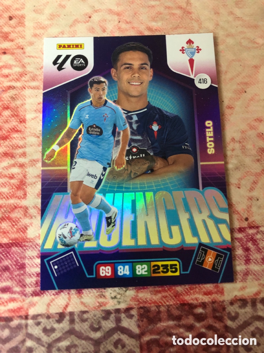 Cromos de f&uacute;tbol: Milla Influencers n&uacute;mero 419 del Getafe cromo adrenalyn XL 25-26 2025-2026