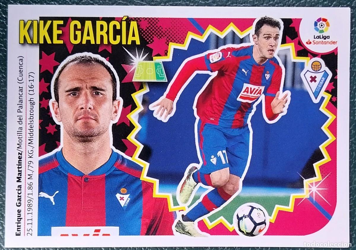 Cromos de f&uacute;tbol: 16 KIKE GARCIA SD EIBAR CROMOS ALBUM EDICIONES ESTE 2018 2019 18 19