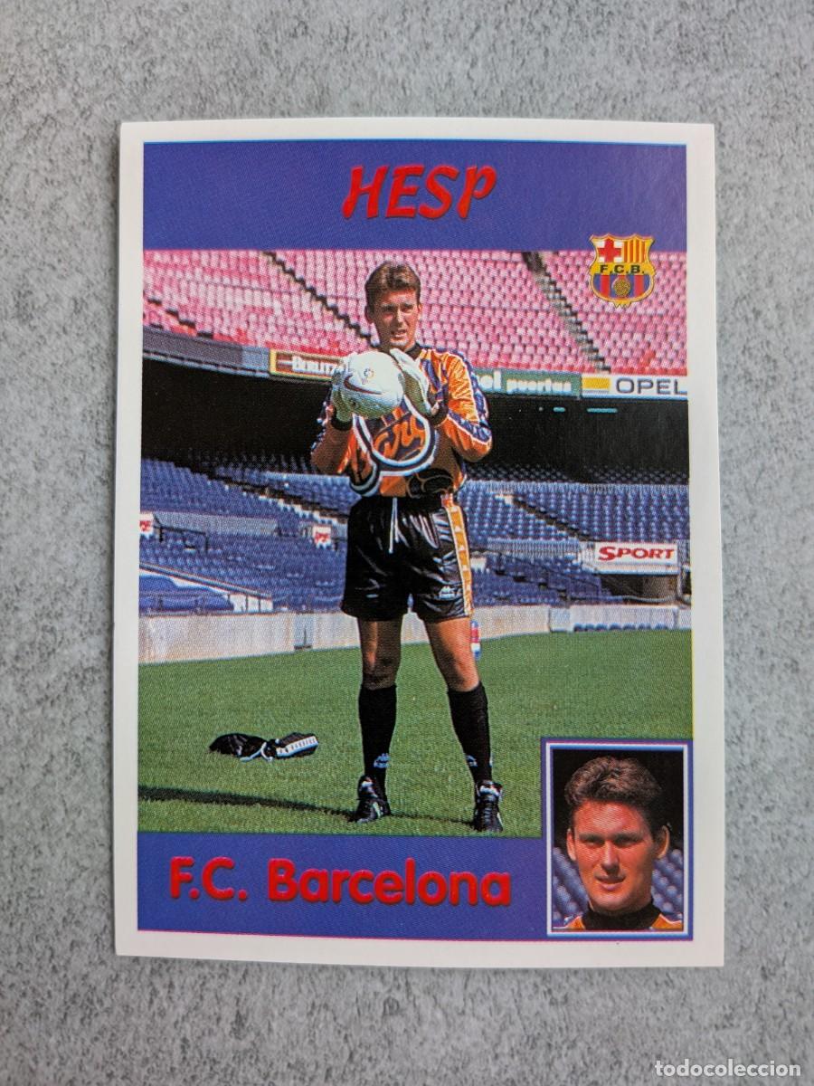 Cromos de f&uacute;tbol: Panini Liga 97/98 97 98 1997 1998 32A 32 A Ruud Hesp Barcelona Bar&ccedil;a coloca - Nuevo nunca pegado