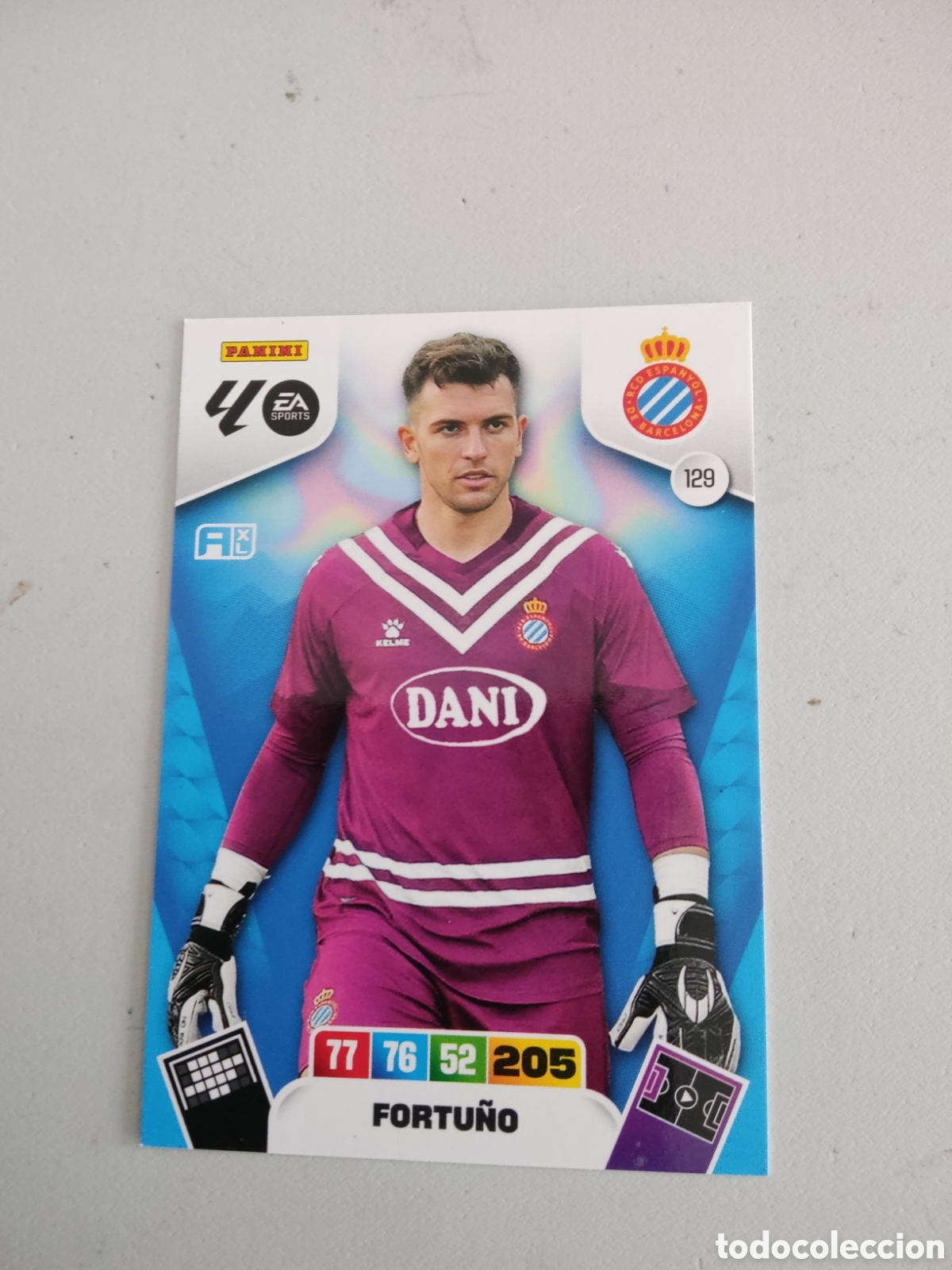 Cromos de f&uacute;tbol: 129 FORTU&Ntilde;O ESPANYOL ADRENALYN XL LIGA 2025 2026