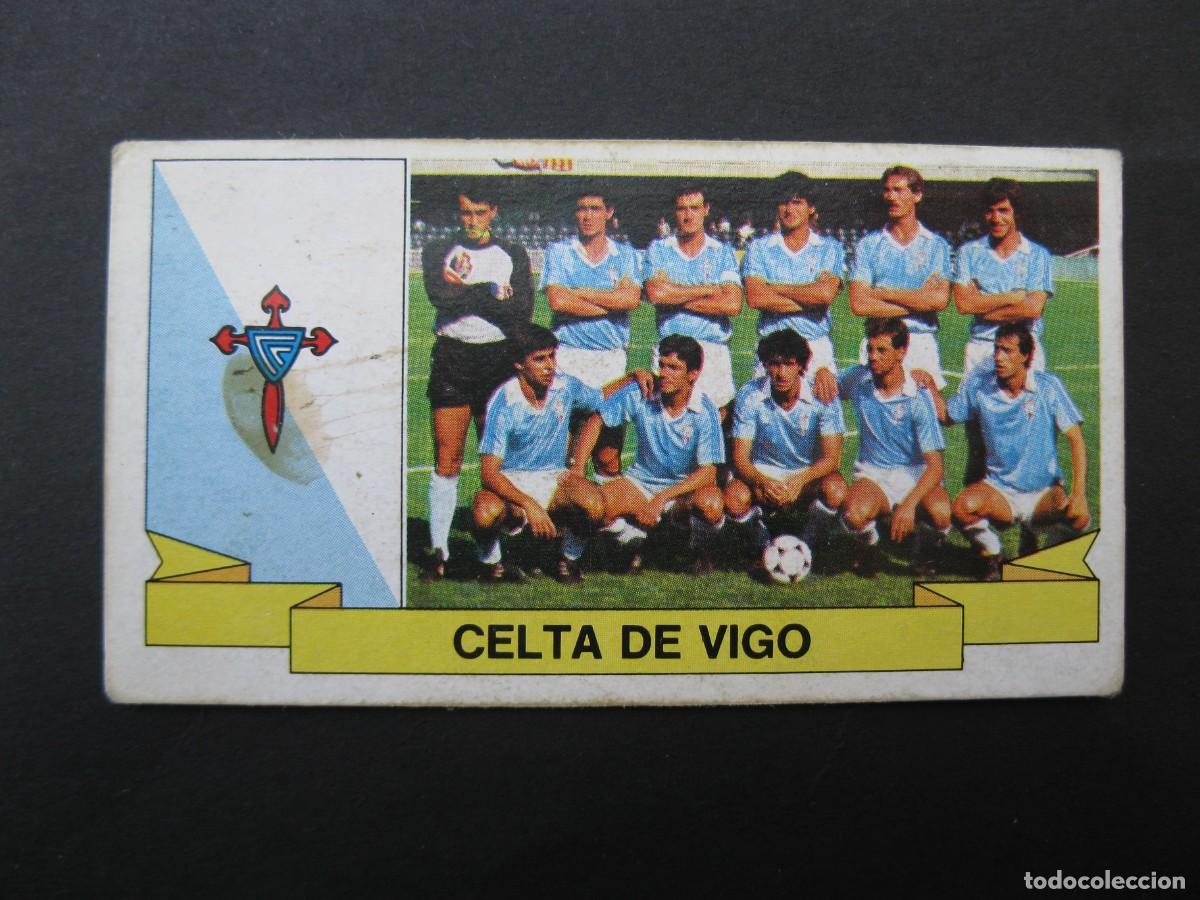 Cromos de f&uacute;tbol: ALINEACI&Oacute;N DEL CELTA DE VIGO - CAMPEONATO DE LIGA 85/86 - EDICIONES ESTE.