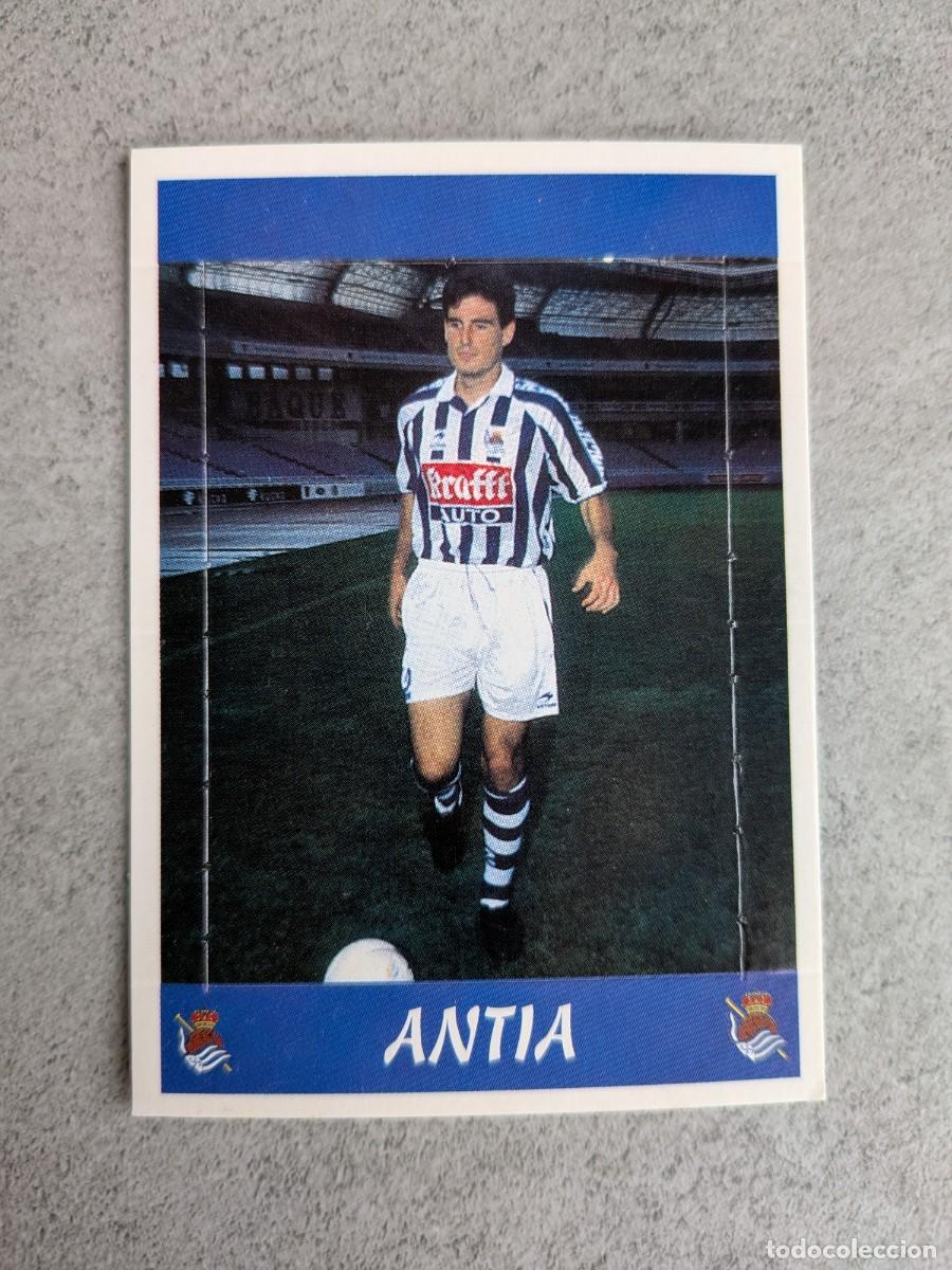 Cromos de f&uacute;tbol: Panini Liga 97/98 97 98 1997 1998 Antia Ultimas Incorporaciones Real Sociedad Pop Up - Nuevo
