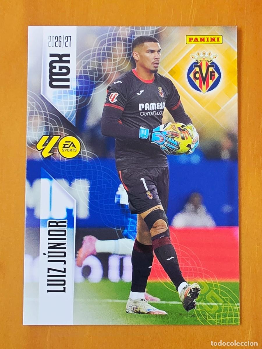 Cromos de f&uacute;tbol: 362 Luiz J&uacute;nior, Villarreal CF, Panini Megacracks MGK 2026 2027 26 27