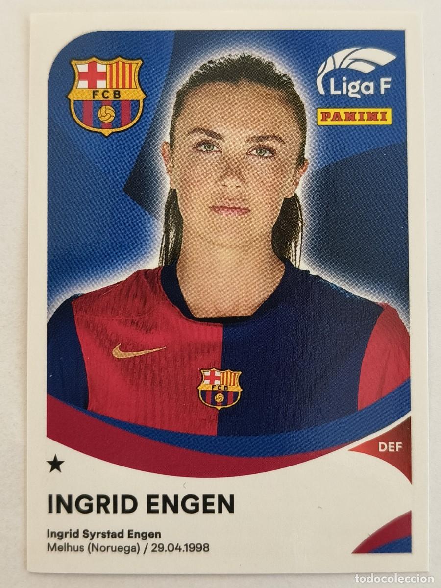 Cromos de f&uacute;tbol: #48 INGRID ENGEN (F.C. BARCELONA) LIGA F 2024/2025 PANINI