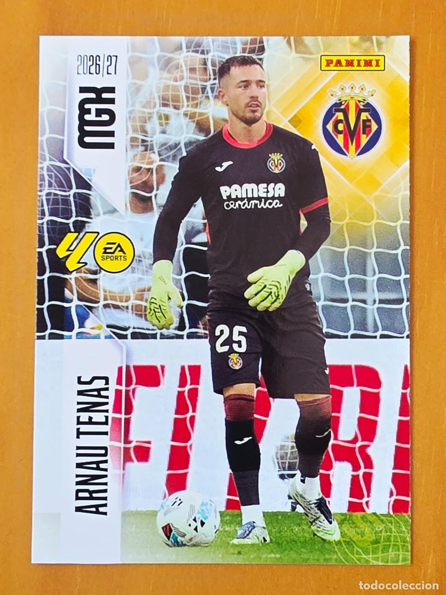Cromos de f&uacute;tbol: 363 Arnau Tenas, Villarreal CF, Panini Megacracks MGK 2026 2027 26 27