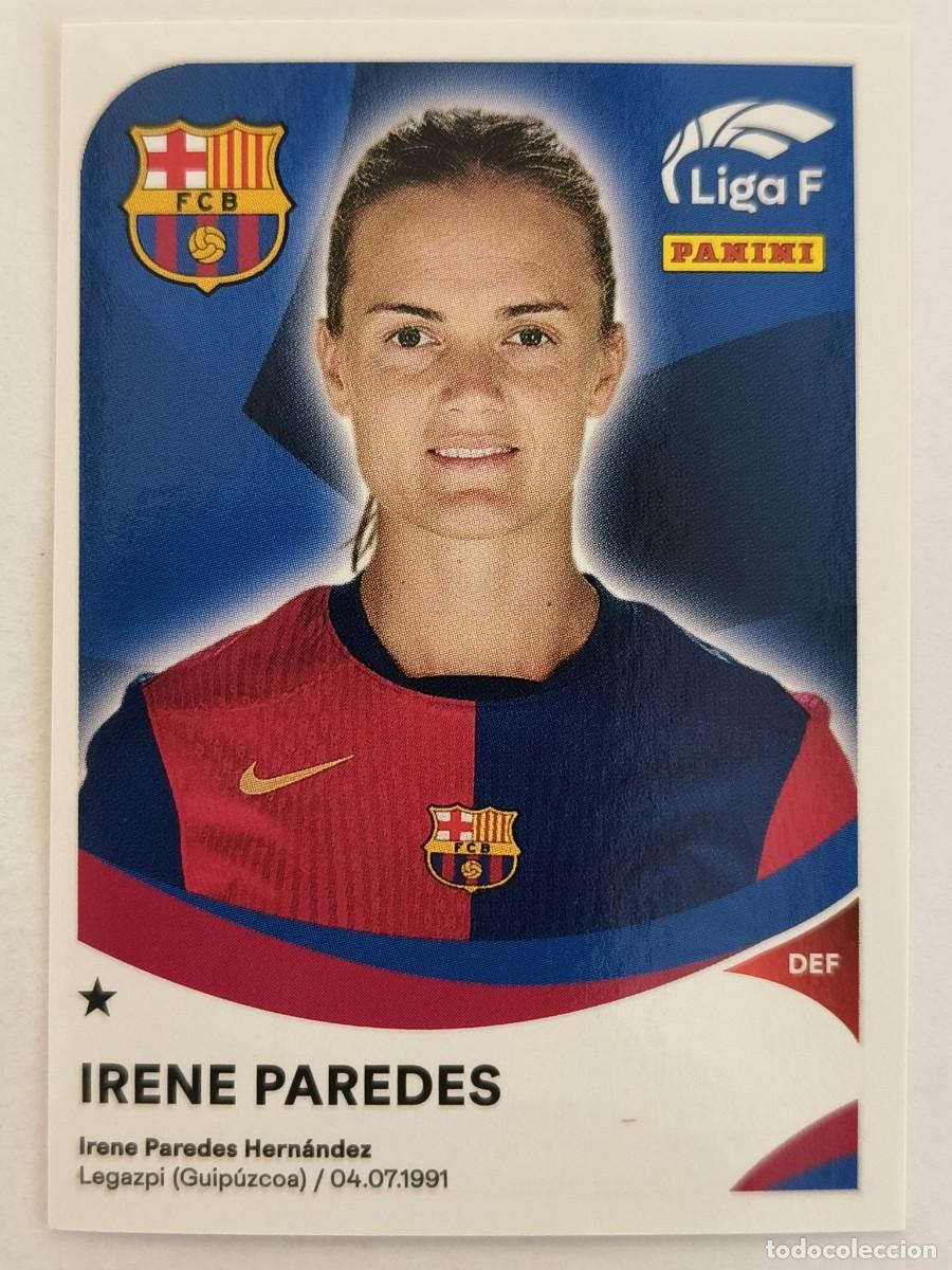 Cromos de f&uacute;tbol: #49 IRENE PAREDES (F.C. BARCELONA) LIGA F 2024/2025 PANINI