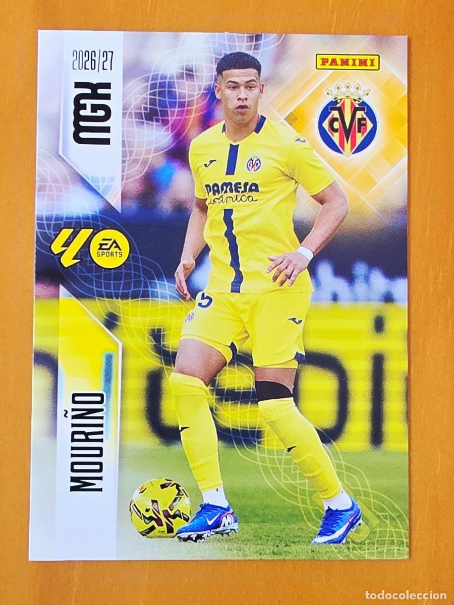 Cromos de f&uacute;tbol: 364 Santiago Mouri&ntilde;o, Villarreal CF, Panini Megacracks MGK 2026 2027 26 27