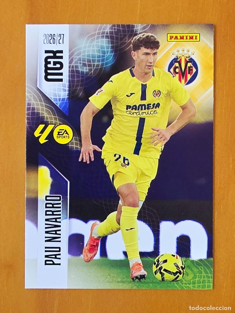 Cromos de f&uacute;tbol: 365 Pau Navarro, Villarreal CF, Panini Megacracks MGK 2026 2027 26 27