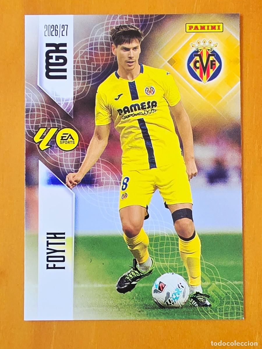 Cromos de f&uacute;tbol: 366 Juan Foyth, Villarreal CF, Panini Megacracks MGK 2026 2027 26 27