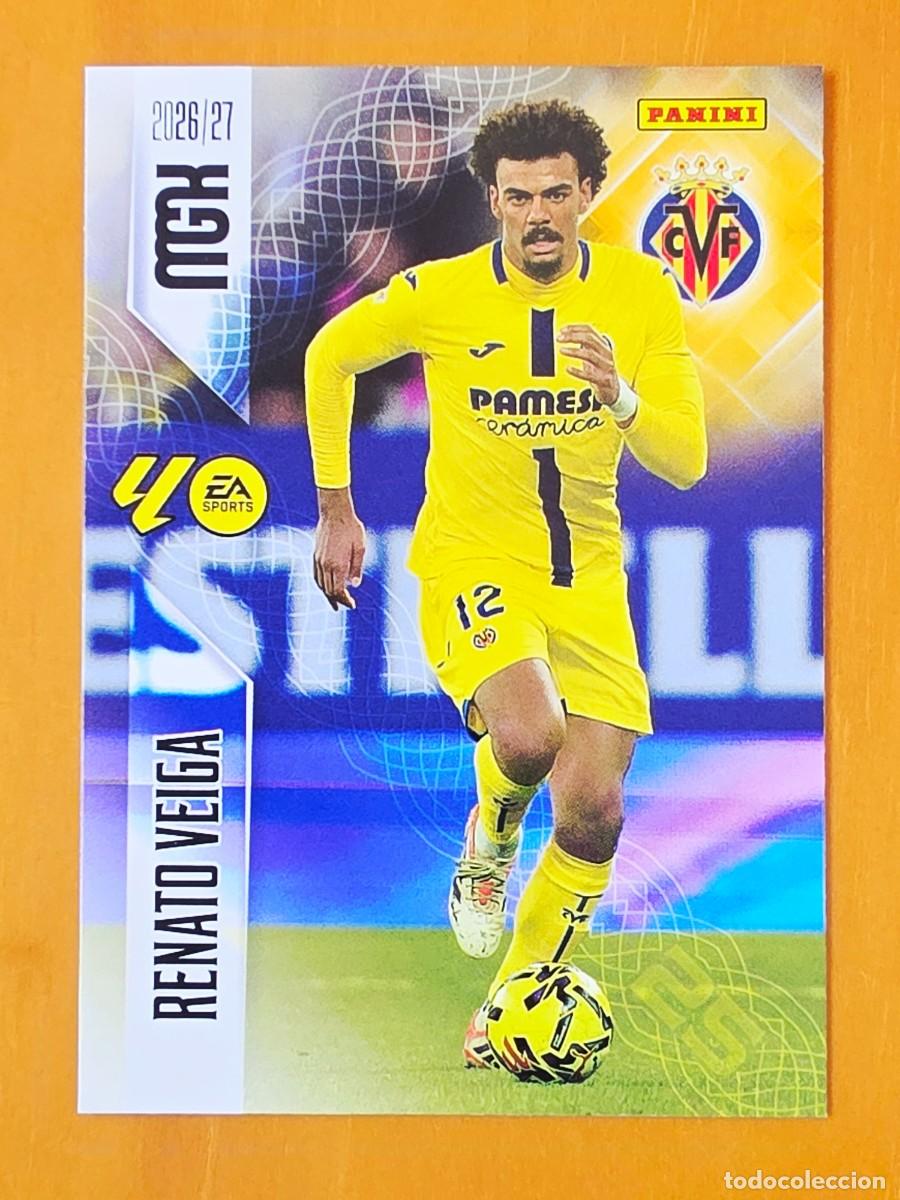 Cromos de f&uacute;tbol: 368 Renato Veiga, Villarreal CF, Panini Megacracks MGK 2026 2027 26 27