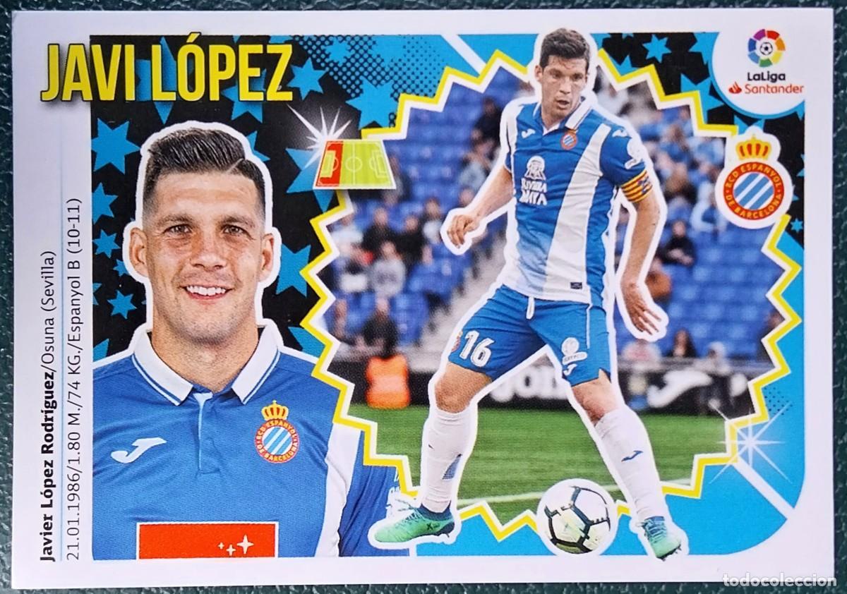 Cromos de f&uacute;tbol: 3 JAVI LOPEZ RCD ESPANYOL CROMOS ALBUM EDICIONES ESTE 2018 2019 18 19