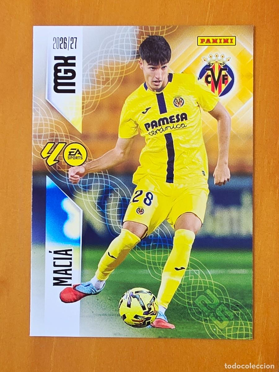 Cromos de f&uacute;tbol: 371 Carlos Maci&aacute;, Villarreal CF, Panini Megacracks MGK 2026 2027 26 27