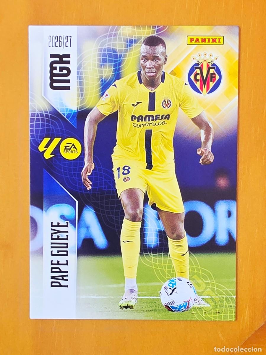 Cromos de f&uacute;tbol: 372 Pape Gueye, Villarreal CF, Panini Megacracks MGK 2026 2027 26 27