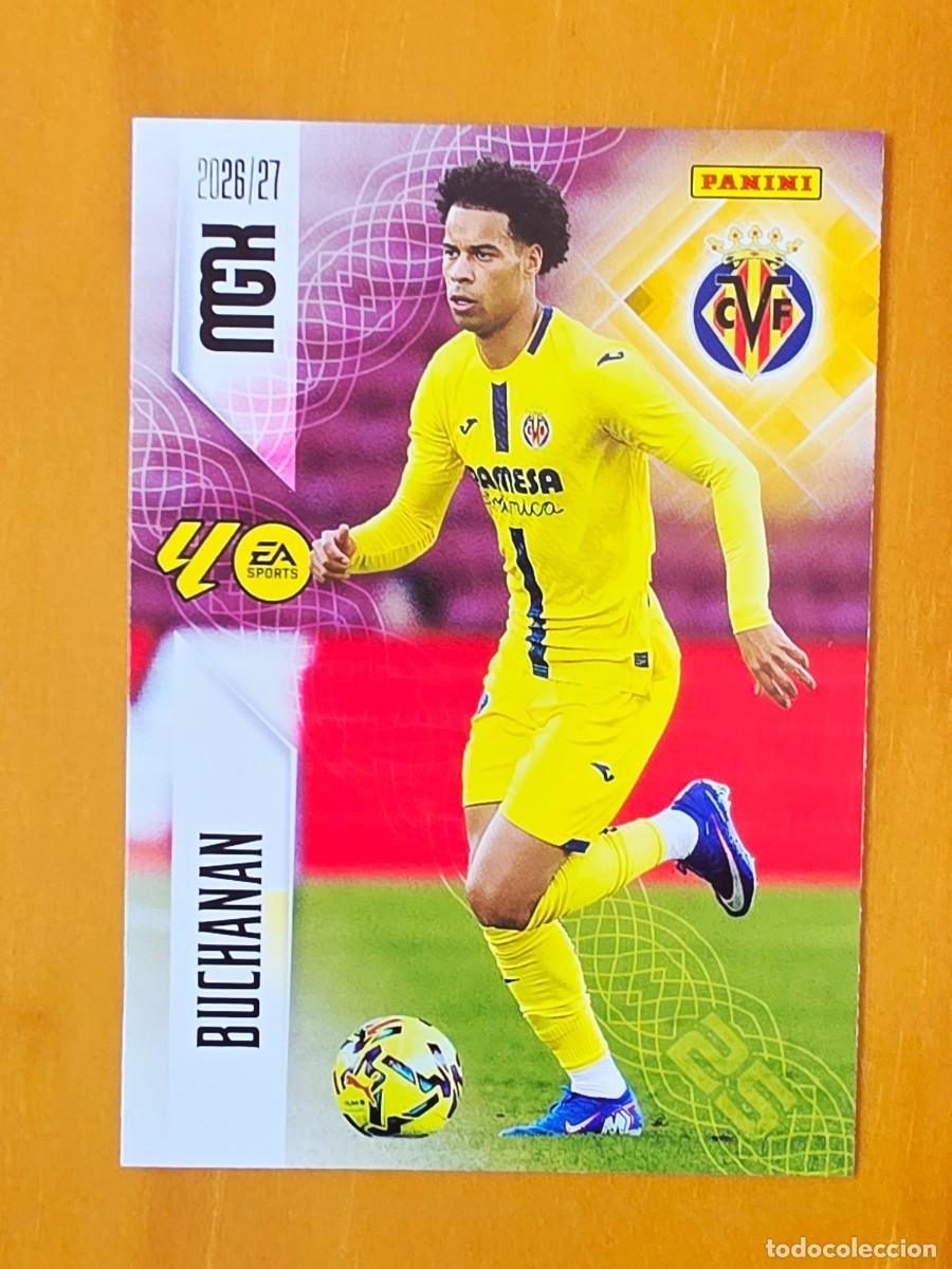 Cromos de f&uacute;tbol: 374 Tajon Buchanan, Villarreal CF, Panini Megacracks MGK 2026 2027 26 27