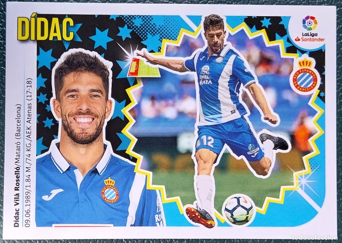 Cromos de f&uacute;tbol: 7B / 7 B DIDAC RCD ESPANYOL CROMOS ALBUM EDICIONES ESTE 2018 2019 18 19