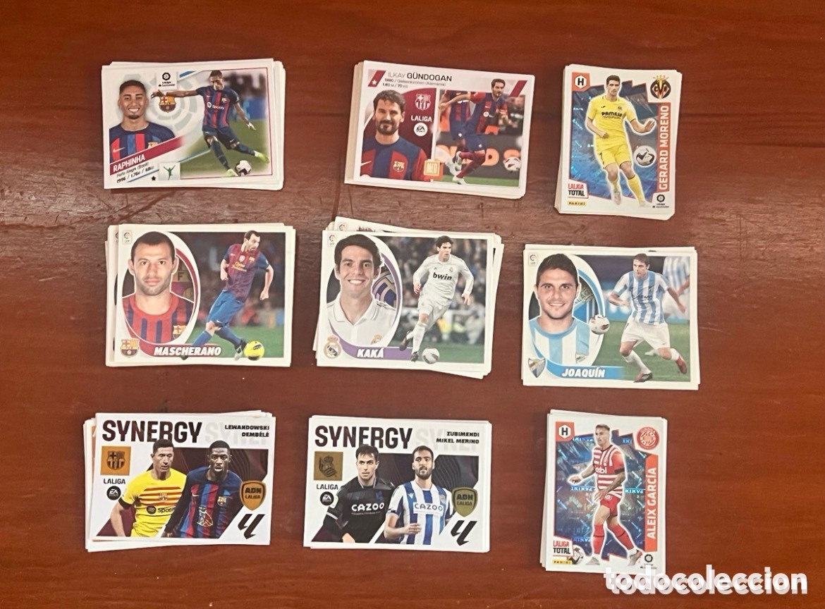 Football Stickers: Lote de 160 cromos de f&uacute;tbol de Colecciones Este (Panini)2012/13 2022-23