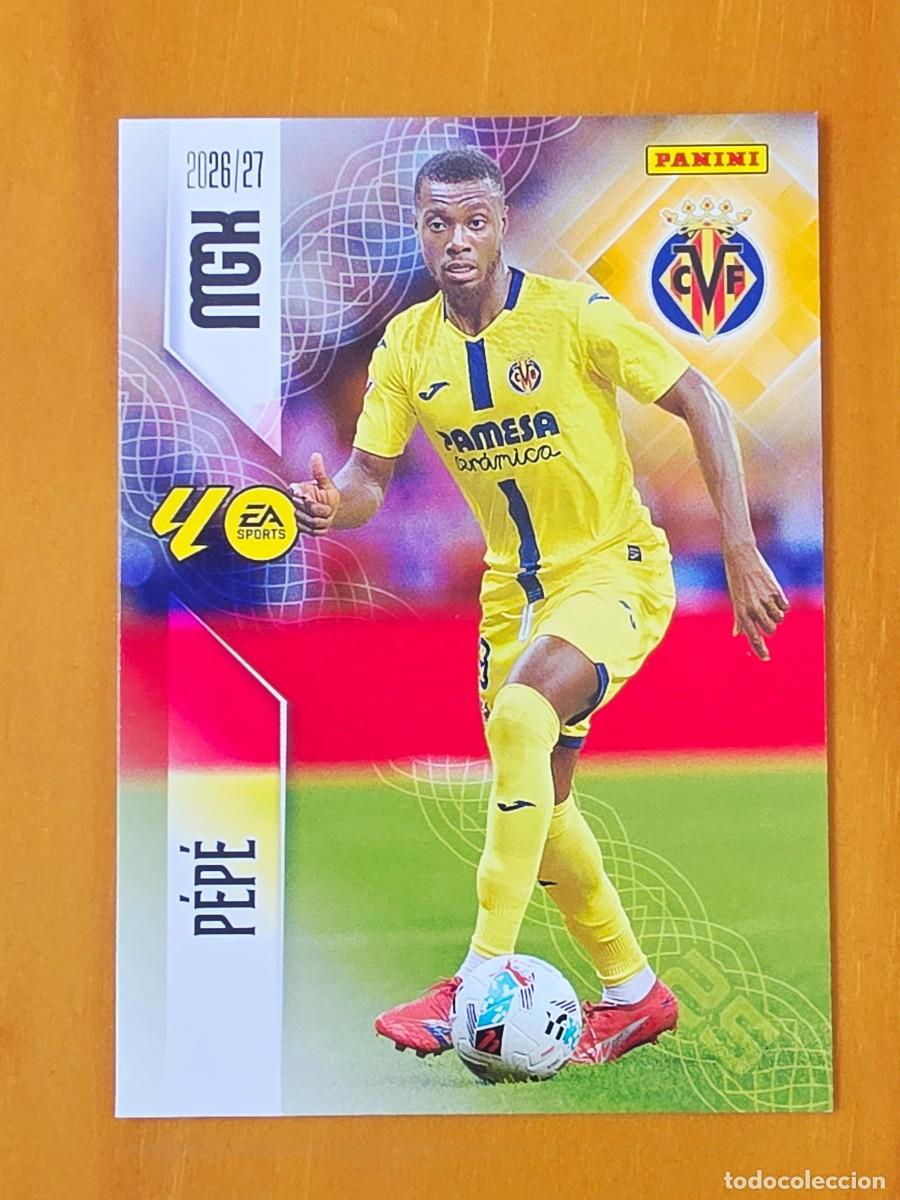 Cromos de f&uacute;tbol: 375 Nicolas P&eacute;p&eacute;, Villarreal CF, Panini Megacracks MGK 2026 2027 26 27