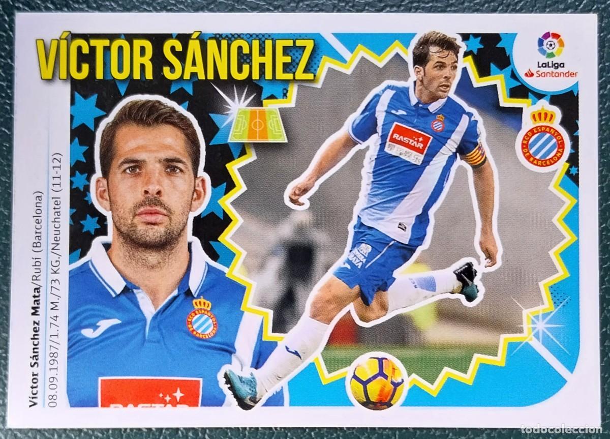 Cromos de f&uacute;tbol: 9 VICTOR SANCHEZ RCD ESPANYOL CROMOS ALBUM EDICIONES ESTE 2018 2019 18 19