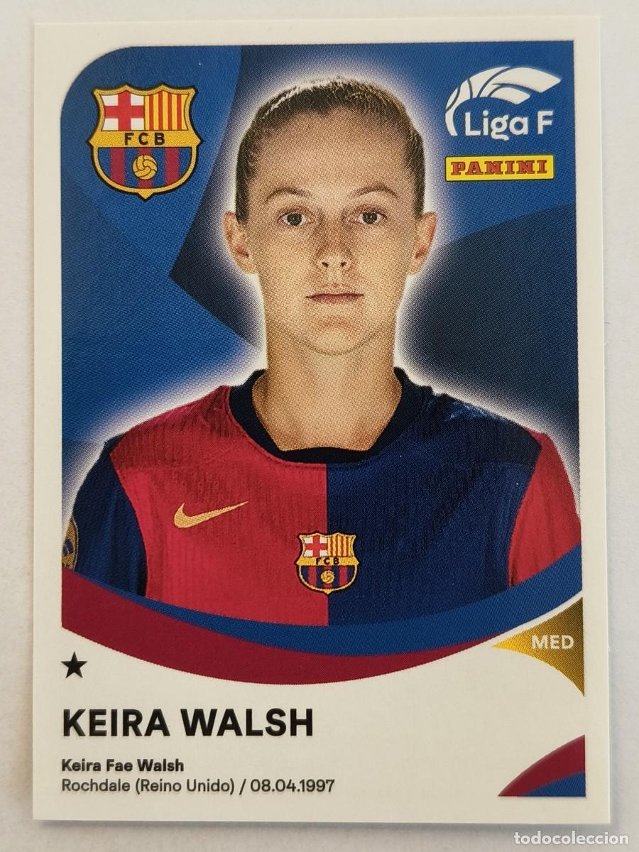 Cromos de f&uacute;tbol: #52 KEIRA WALSH (F.C. BARCELONA) LIGA F 2024/2025 PANINI